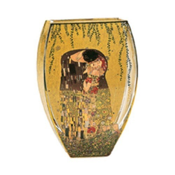 Glassvase Klimt Der Kuss